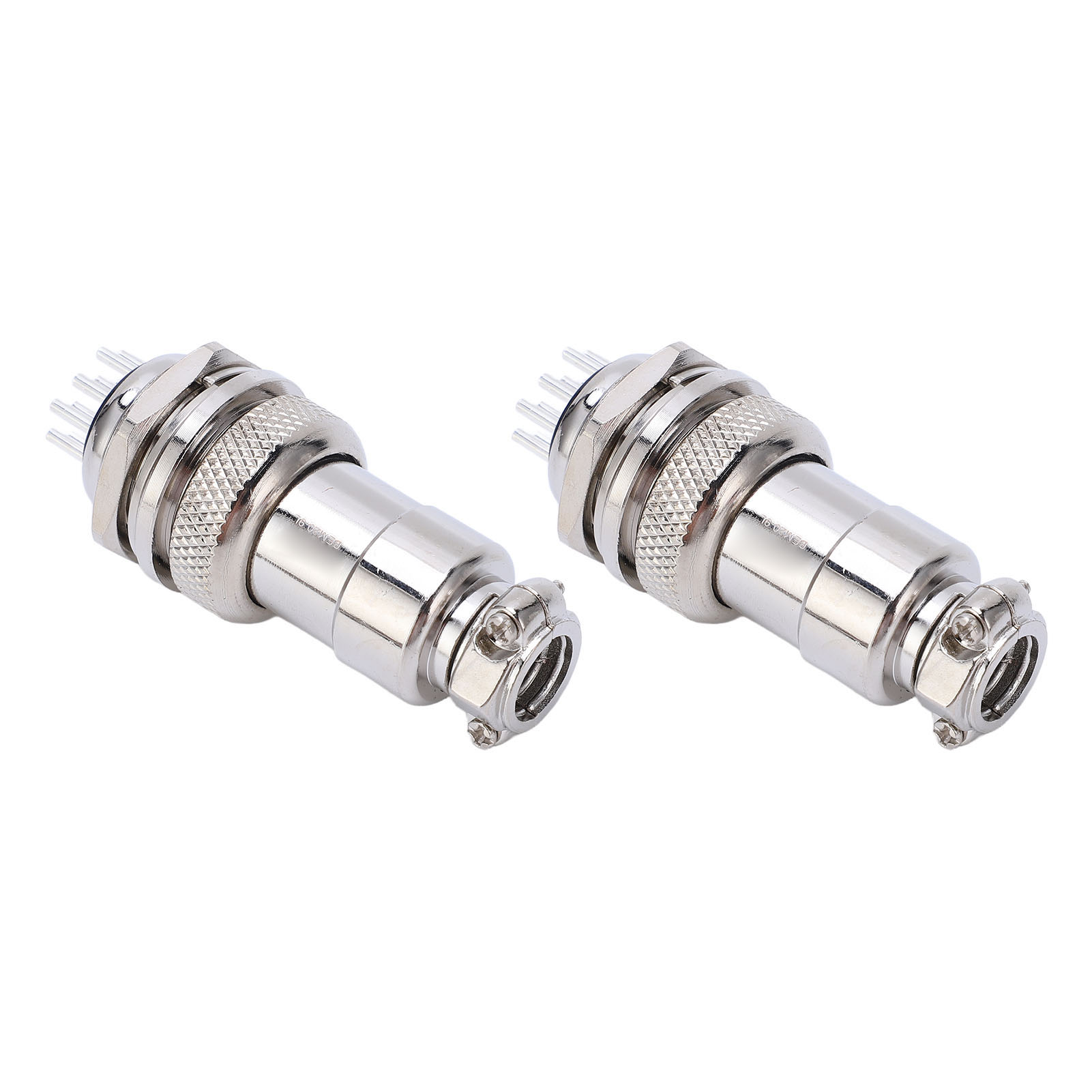 2 Stück Flugzeugsteckverbinder Aus Zinklegierung, Stecker Und Buchse, 20 Mm, Ac/dc 250 V, 9-polig