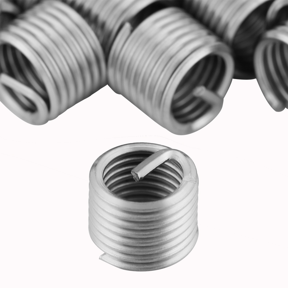 50 Gewindebuchsen Aus Edelstahl, Spiralförmig, M8 X 1,25 X 1,5d Länge