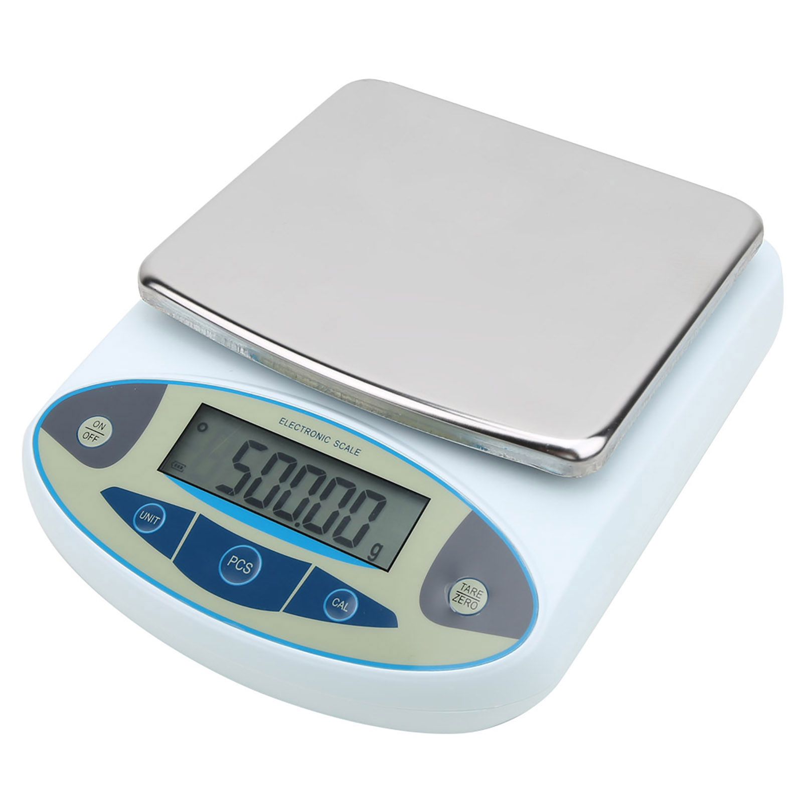 5000 G 0,01 G Digitalwaage Laborwaage Elektronische Waage Schmuckwaage 100–240 V (eu)