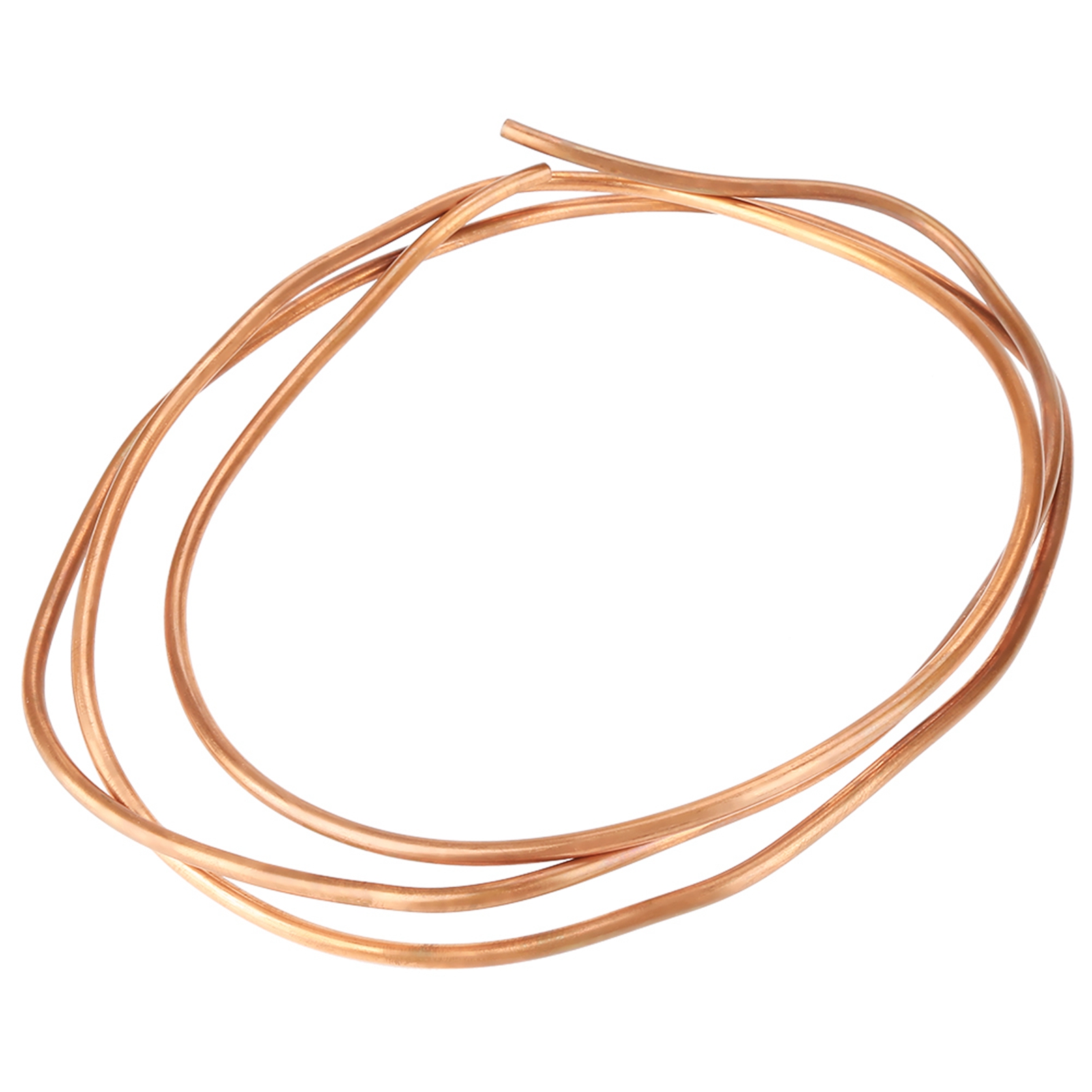 2 M Langes, Weiches Kupferspiralrohr T2, Innendurchmesser 4 Mm, Außendurchmesser 5 Mm, Wandstärke 0,5 Mm Für Kältetechnik