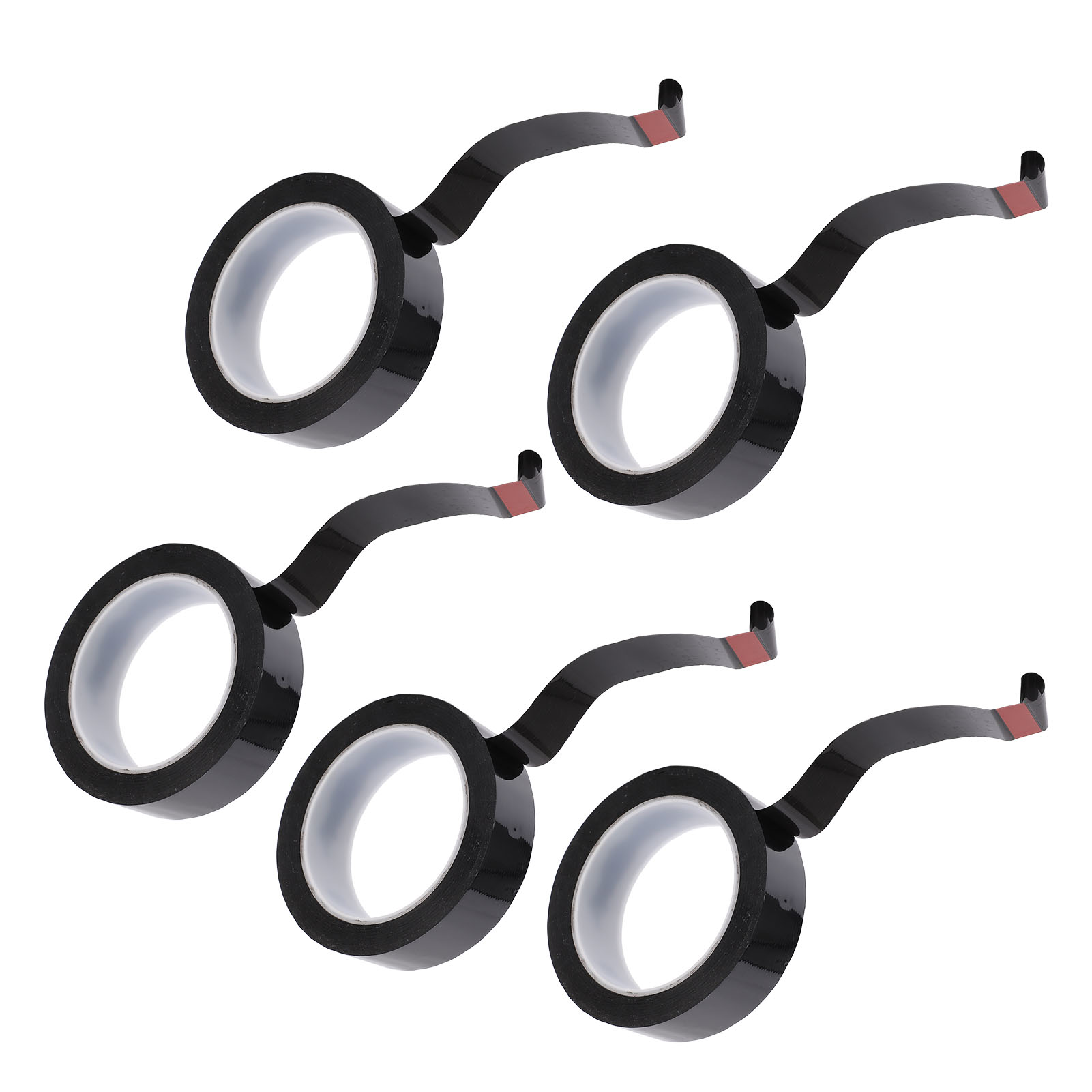 Stück Polyester-folienband, Schwarz, Hochtemperaturbeständig, Hochisolierend, Flammhemmend, Isolierband