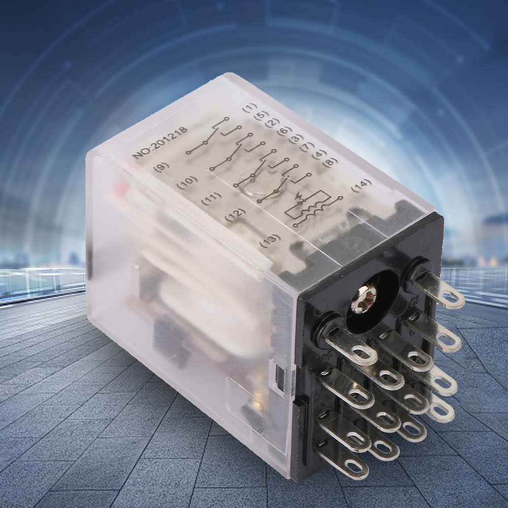 Bemm4c 14-poliges 5a Mini-zwischenstromrelais, Elektromagnetisches Relais (24vac)