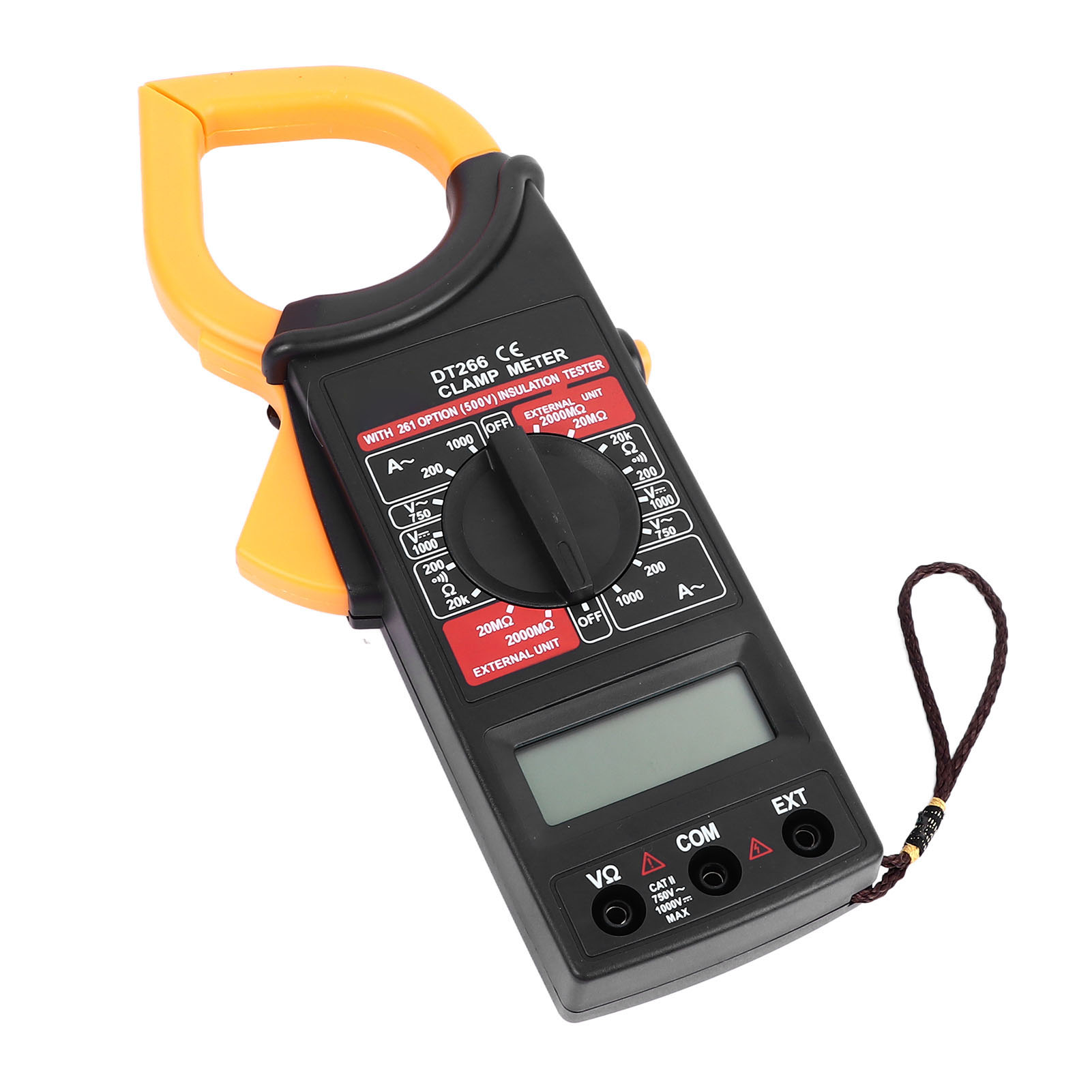 Digitales Zangenamperemeter, Multimeter, Voltmeter, Prüfgerät, Hochpräzise, Amperemeter Und Voltmeter, Ac/dc, Vollautomatisch
