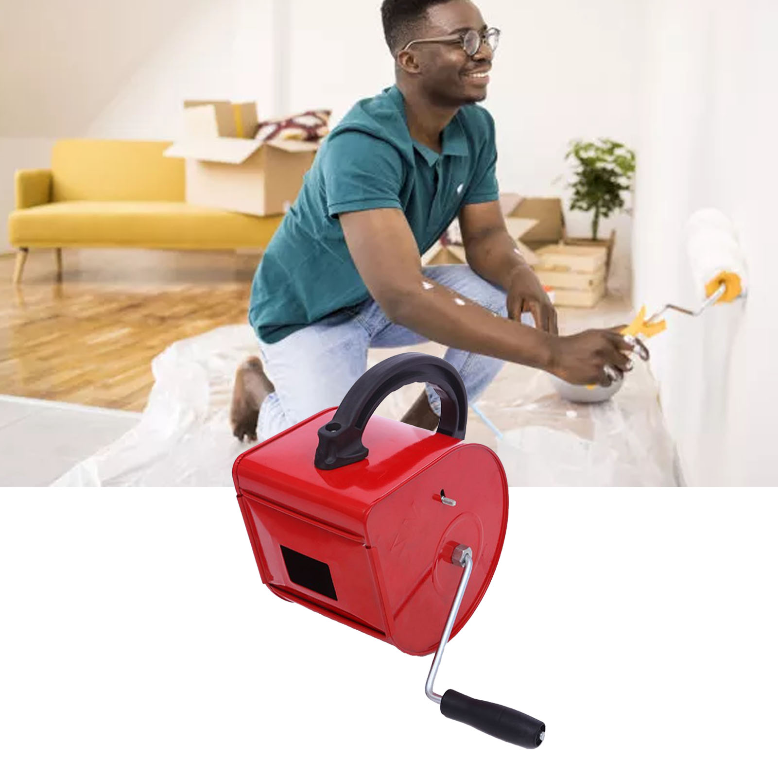 Verputzmaschine, Verzinktes Blech, Ergonomischer Griff, Hochpräzise Farbspritzpistole Für Möbel