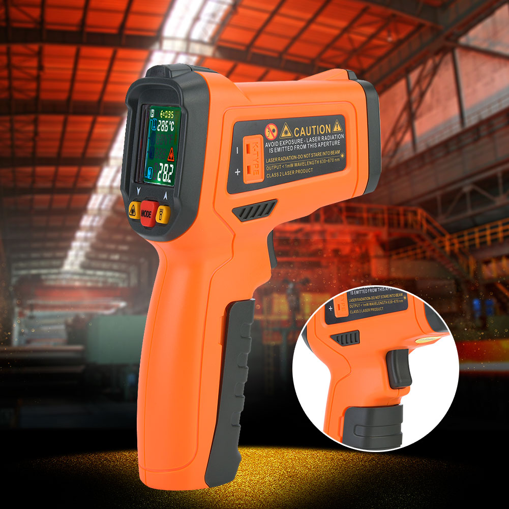 Pm6530d Präzises Berührungsloses Digitales Infrarot-thermometer -50 °c - 800 °c / -58 °f - 1472 °f