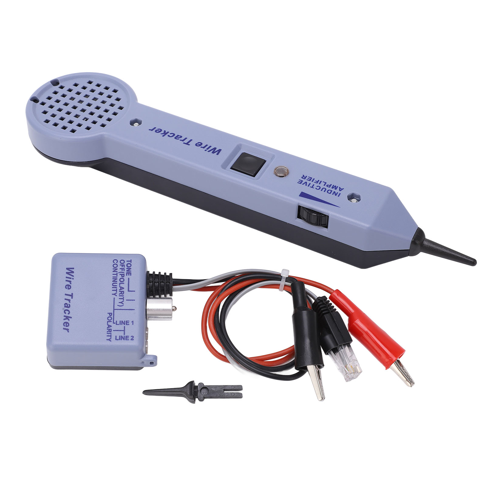 Testkit Zur Ortung Von Netzwerkkabeln Mit Einstellbarem Audio-induktionsverstärker Und Kabelfarbstoffdetektor
