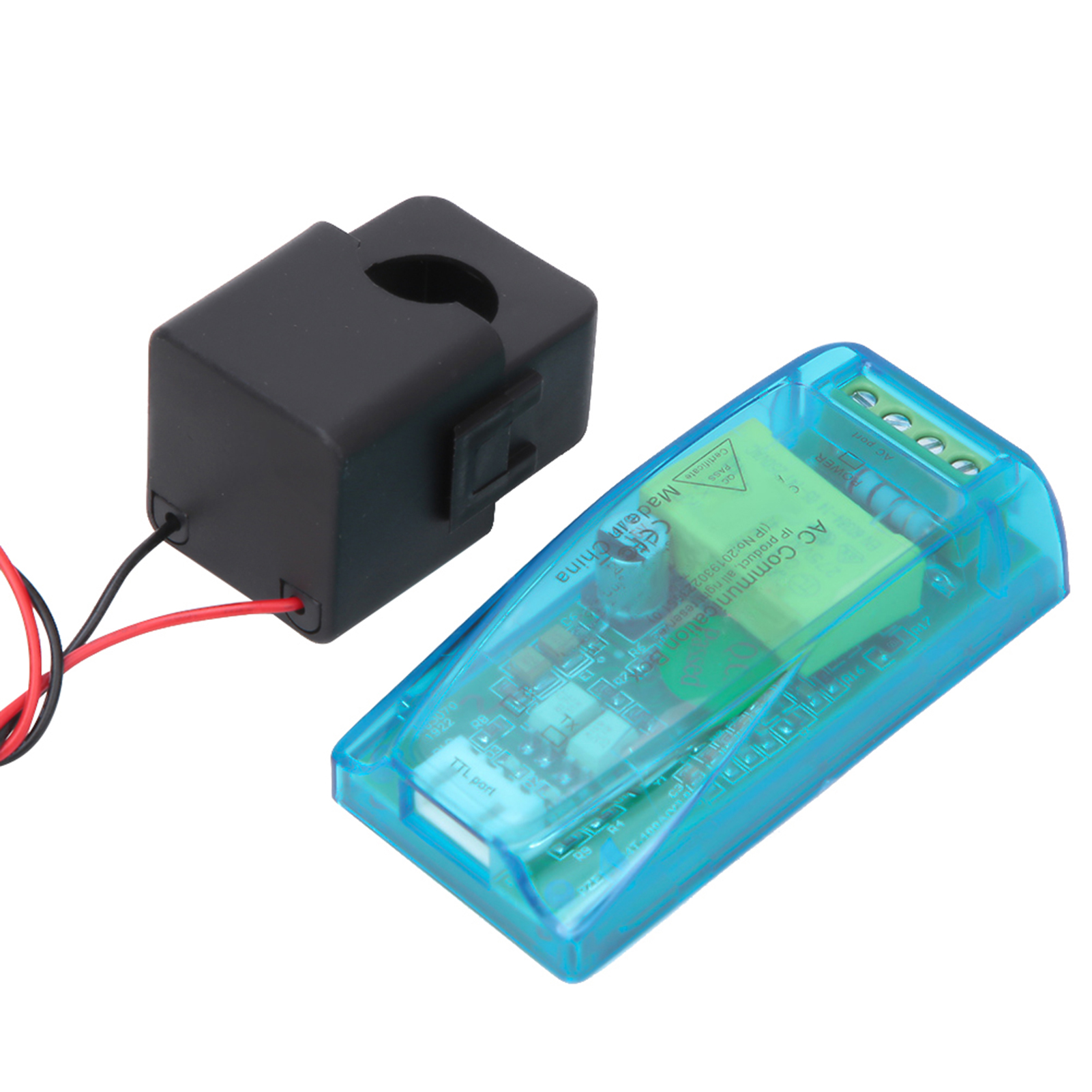 Leistungsüberwachungs-datenübertragungsmodul Pzem-004t Mit Gehäuse, Pc-software, Gegeninduktivität (100a +ct)