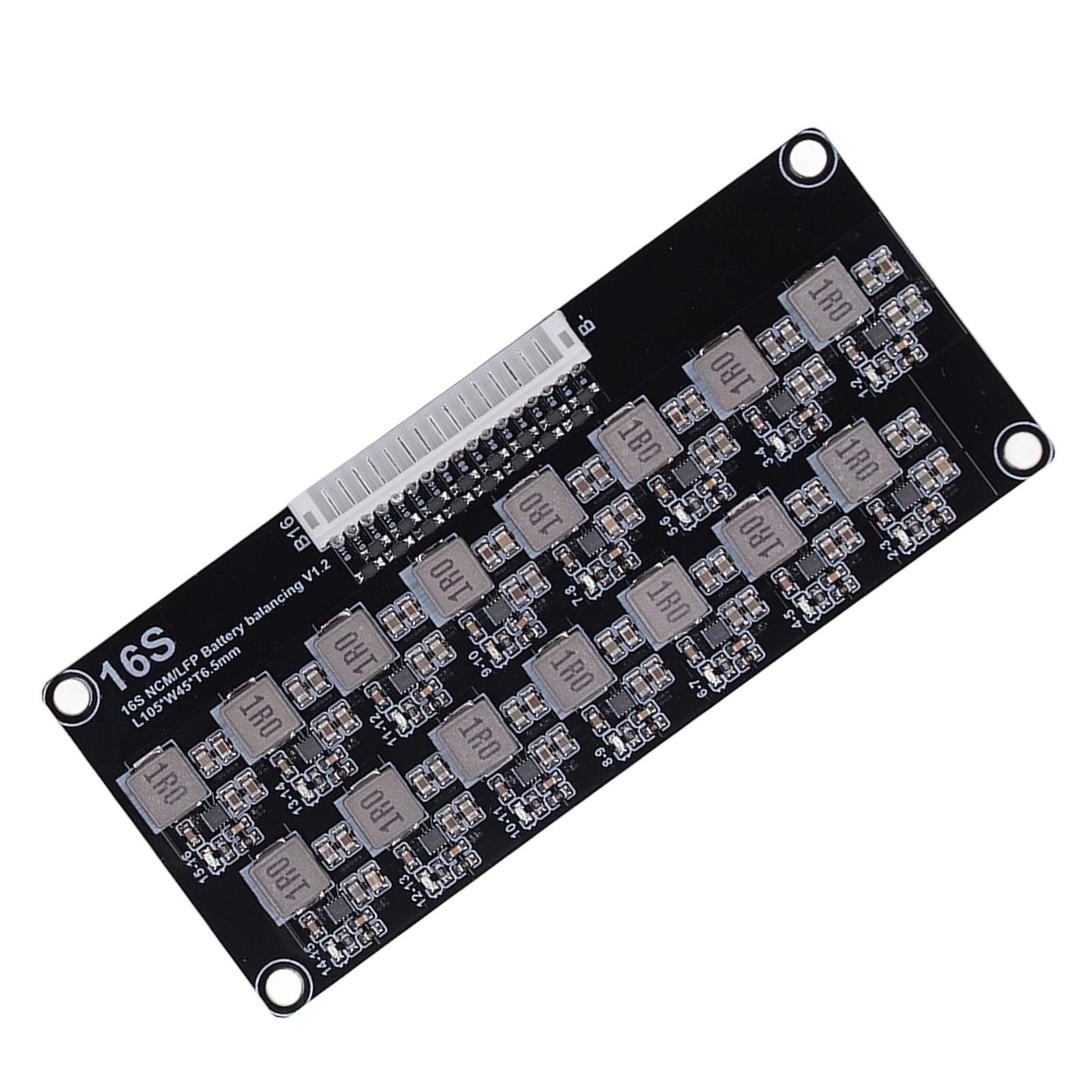Aktiver 16s-batteriebalancer Mit Anschlusskabel, Induktive Batteriebalanceplatine 2–4,5 V