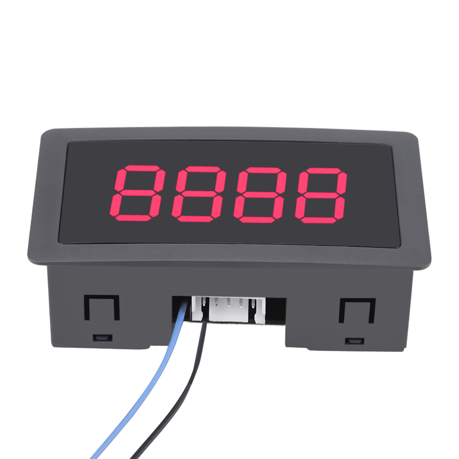 Digitales Dc-led-display, 4-stellig, 0–9999, Auf-/abwärts, Plus/minus, Panel-zähler, Rot