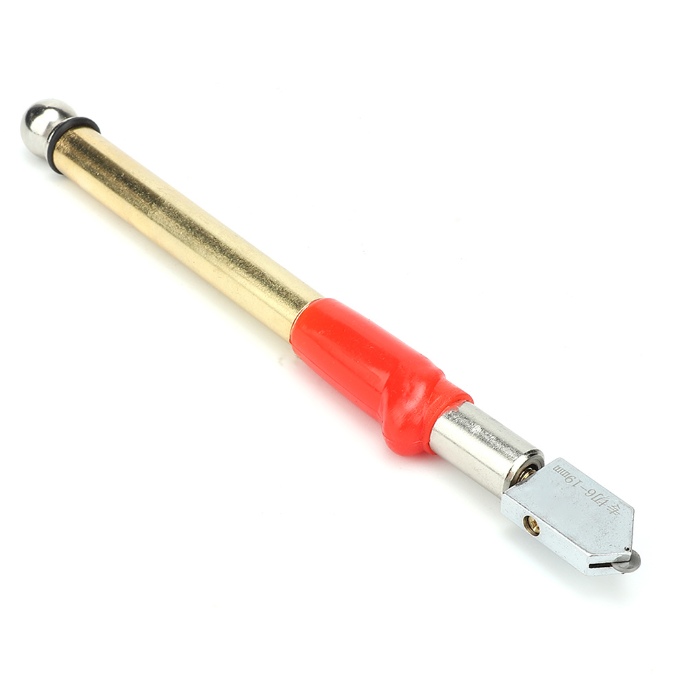 1-teiliges Metallgriff-rollen-glasschiebemesser, Fliesenschneider, Spiegelschneidwerkzeug (farbe Zufällig)