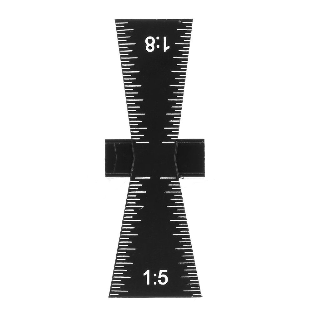 Lehre Für Schwalbenschwanzverbindungen Aus Aluminiumlegierung, Holzbearbeitungswerkzeug, Markierungslineal Für Schwalbenschwanzverbindungen (1:5 1:8)