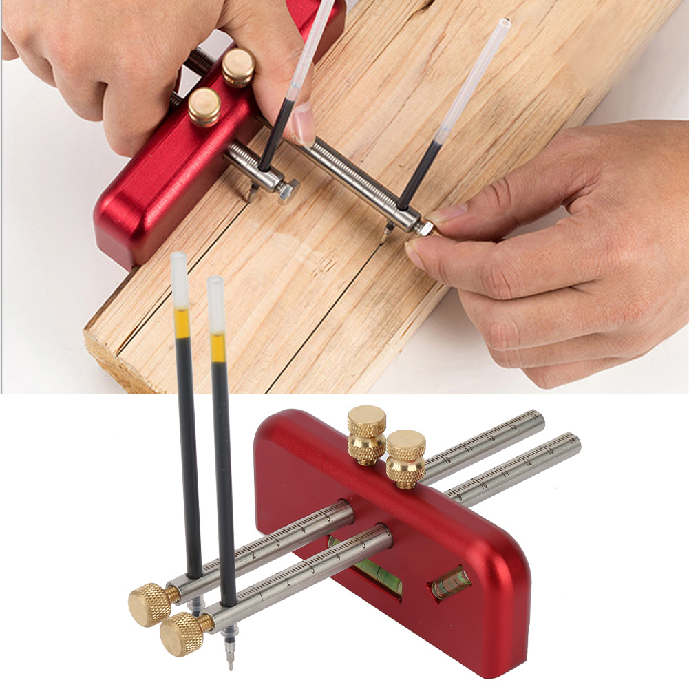 Verstellbarer Zeichenstift Aus Aluminiumlegierung Für Holzbearbeitung, Holzbearbeitungs- Und Zeichenwerkzeug