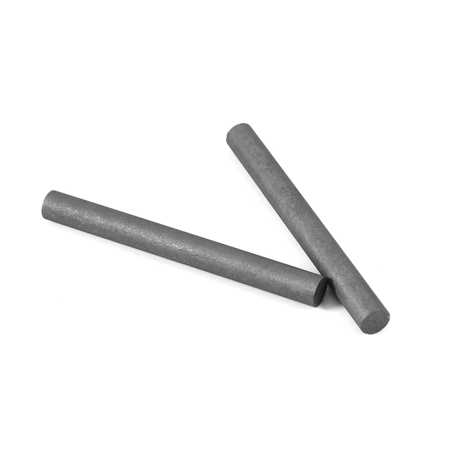 Schwarze, Zylindrische Elektroden Aus 99,9 % Graphit, Länge 100 Mm, Durchmesser 10 Mm