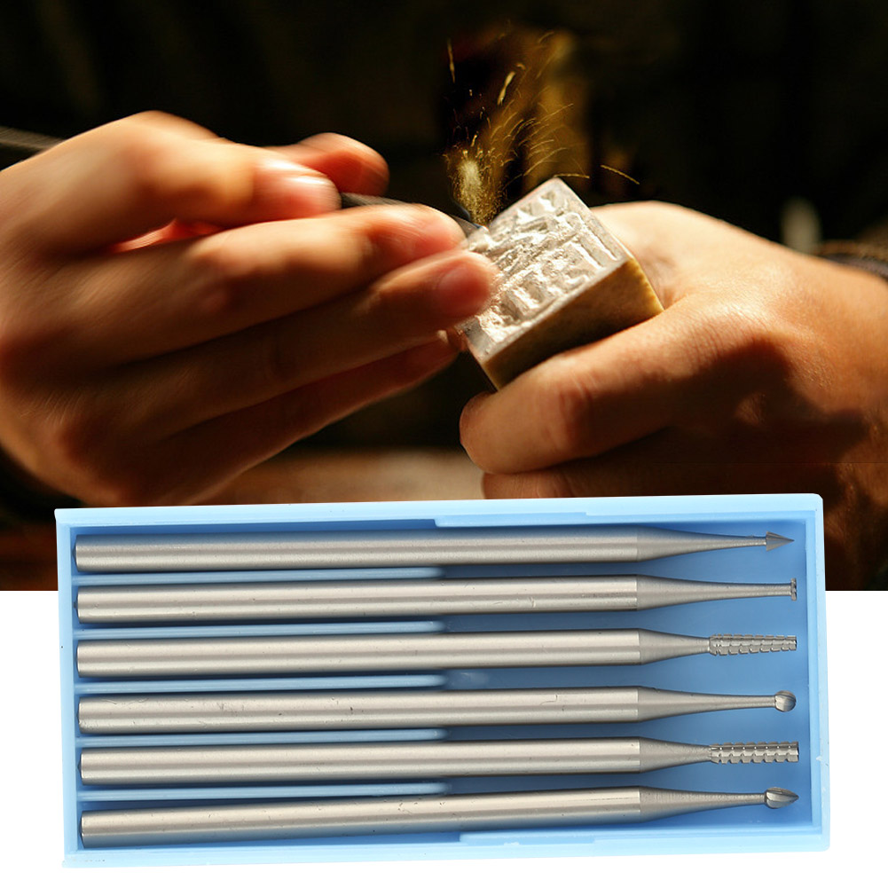 2,35 Mm Wolframstahl-mikro-schnitzmesser-gravur- Und Schnitzwerkzeugset (02)