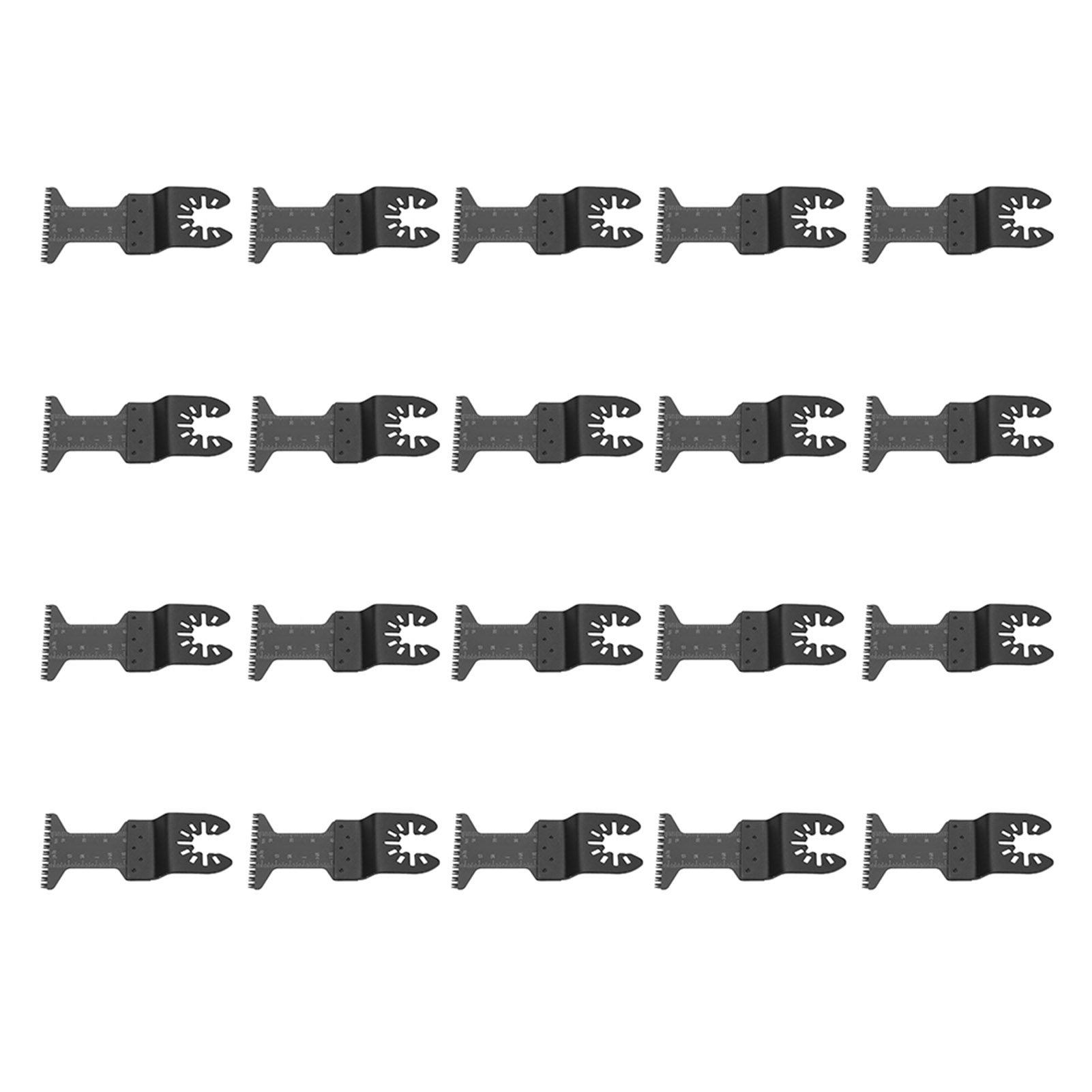 20 Stück 44 Mm Oszillierende Langzahn-multifunktionssägeblätter Für Bosch, Dremel Und Fein