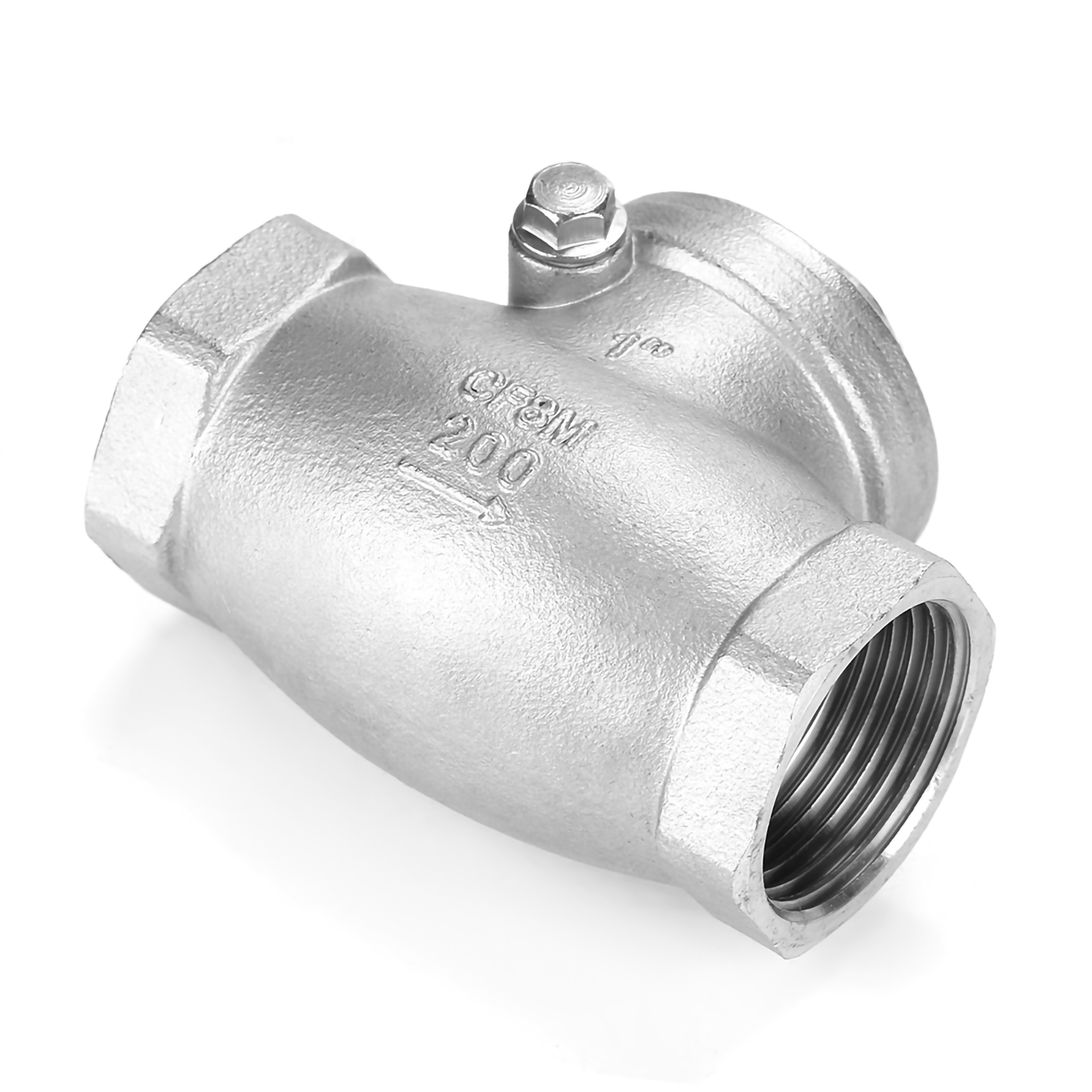 1" Dn25 Edelstahl-rückschlagventil Mit Innengewinde, Wog, 200 Psi