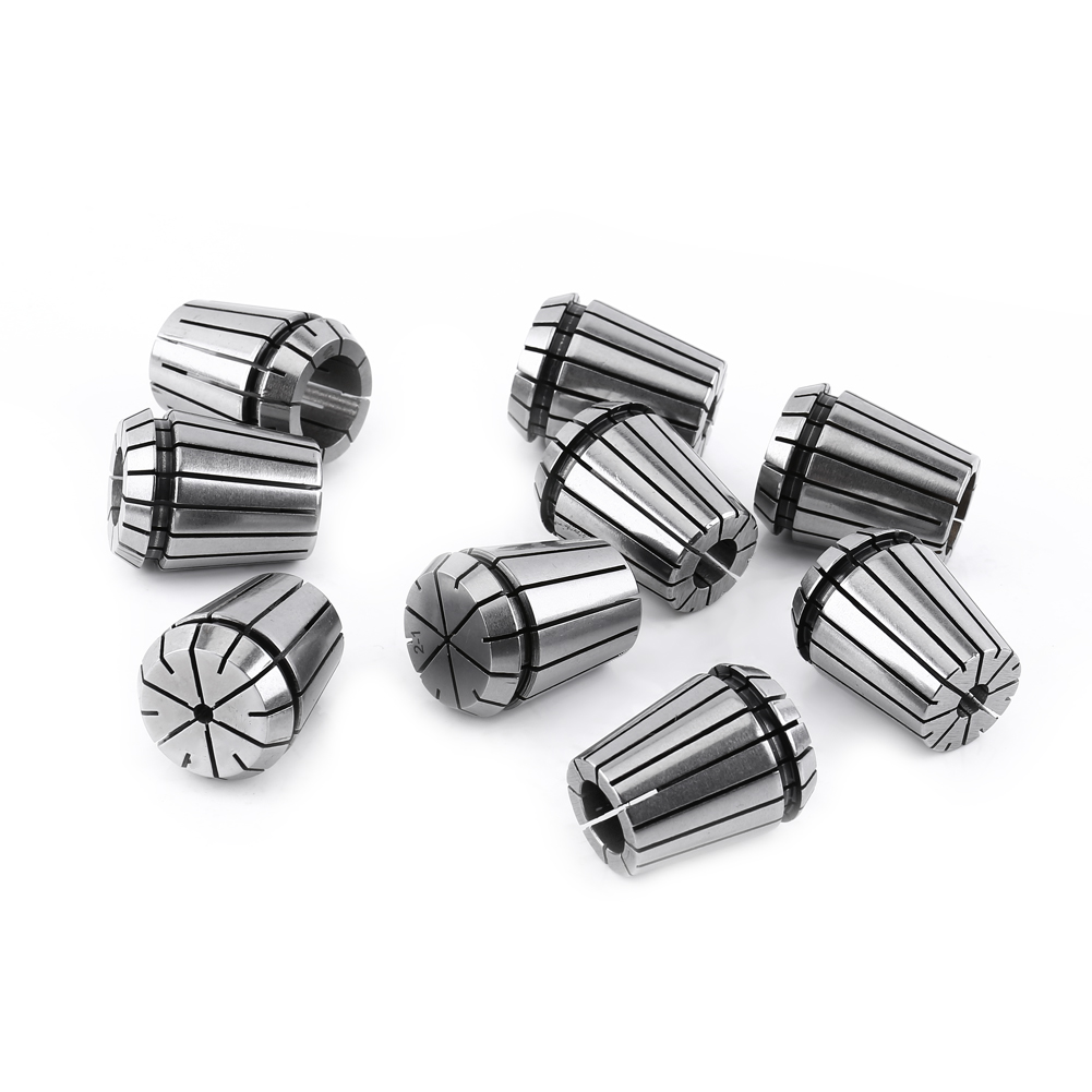 9-teiliger Er32-spannzangensatz Für Cnc-graviermaschinen, Fräs- Und Drehmaschinen 2–20 Mm