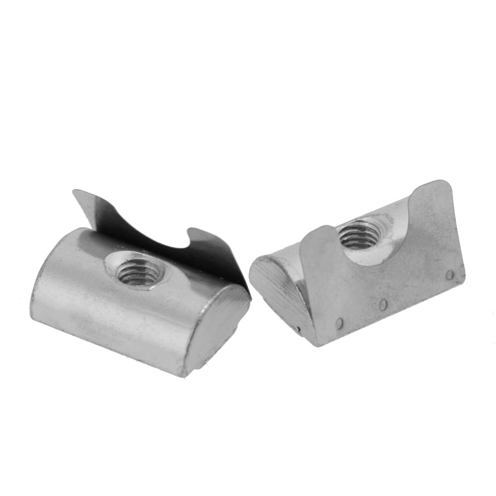M8 Schleudermutterblock-flexible-mutter-set 40 Aluminiumprofil-zubehör (m8 20 Stück)