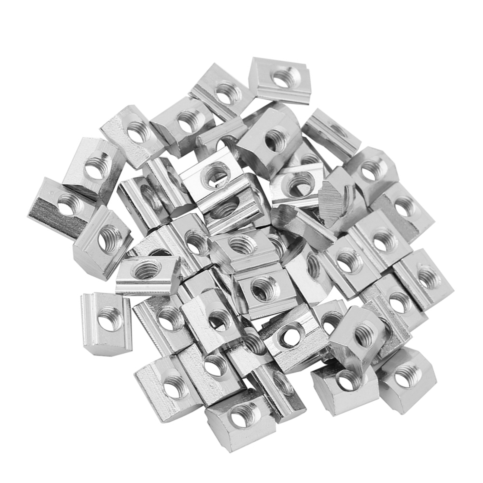 Vernickelte Gleit-t-nutmutter Aus Kohlenstoffstahl Für Aluminiumprofilzubehör (eu20 M5)