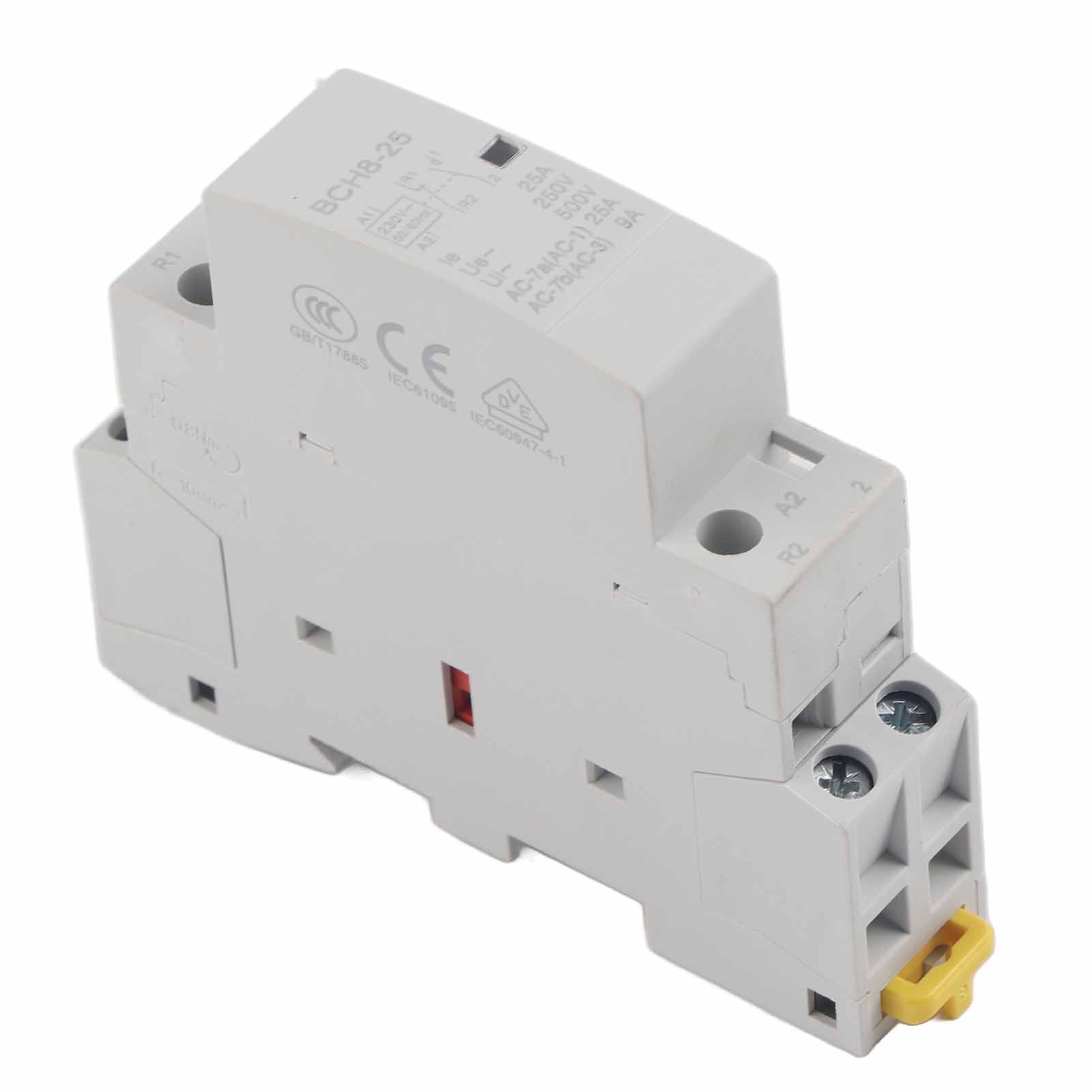 2p 25a 220v/230v 1no 1nc 50/60hz Din-schienenmontage Haushalts-wechselstromschütz