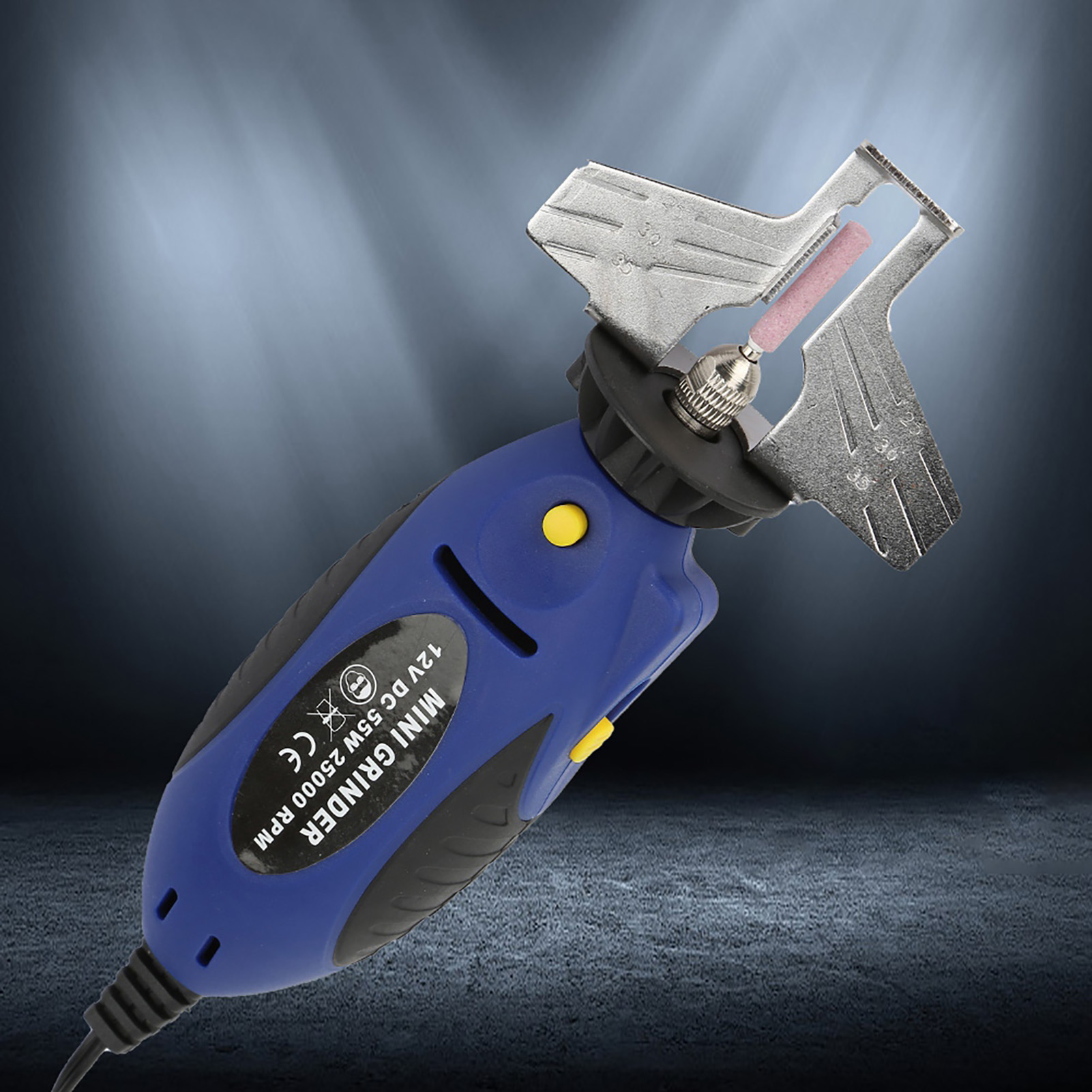 Elektrischer 12-v-handkettensägenschärfer, Mini-kettensägenschleifer, Outdoor-schleifgerät