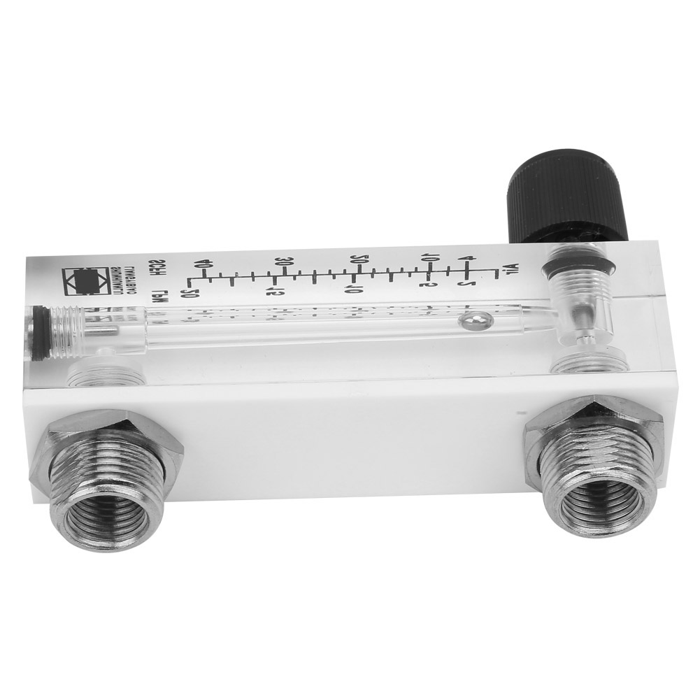 Lzm-6t Gasdurchflussmesser Für Einbaugeräte, 2–20 L/min / 4–40 Scfh, Messing, Bsp1/4"-innengewinde