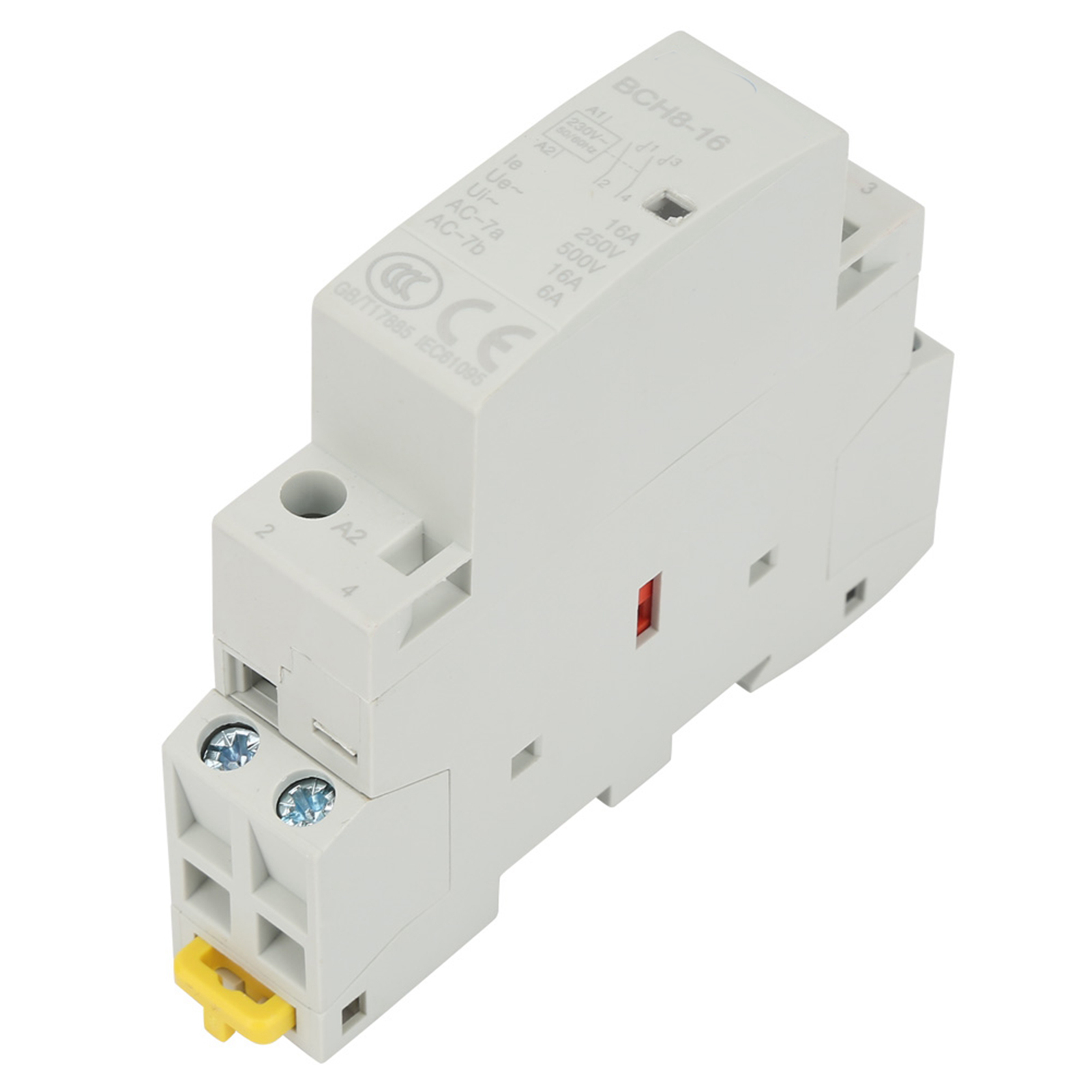 2p 16a 220v/230v 1no 1nc 50/60hz Din-schienenmontage Haushalts-wechselstromschütz
