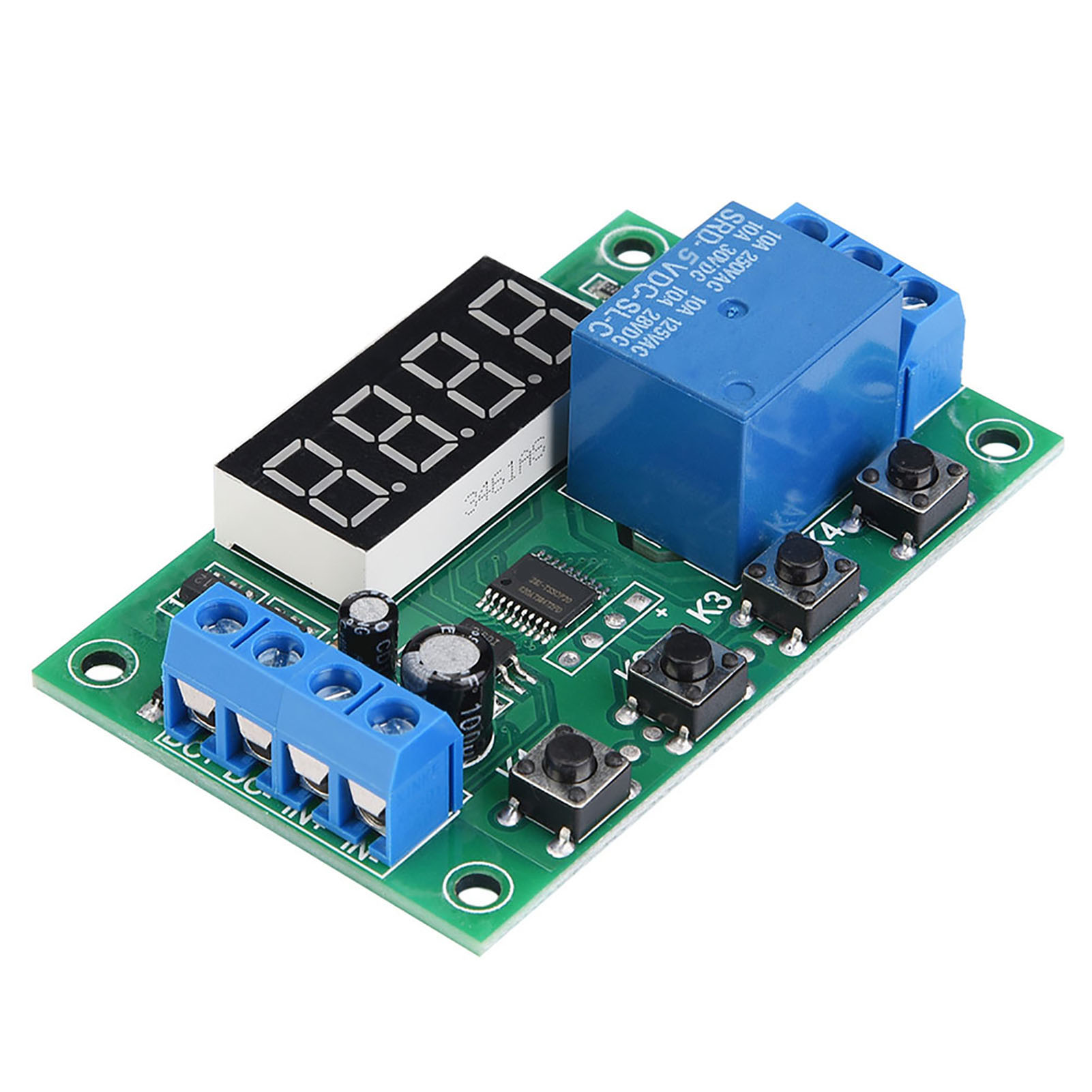 Led-anzeige, Einstellbares Zeitrelais, Automatisierungssteuerungs-schaltmodul (5v)