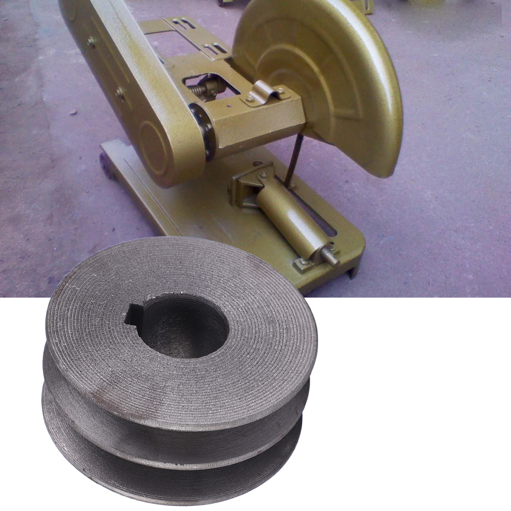 Motorradriemenscheibe, Zubehör Für Schneidemaschinen Aus 400er Stahl, 72 Mm, Motorrad