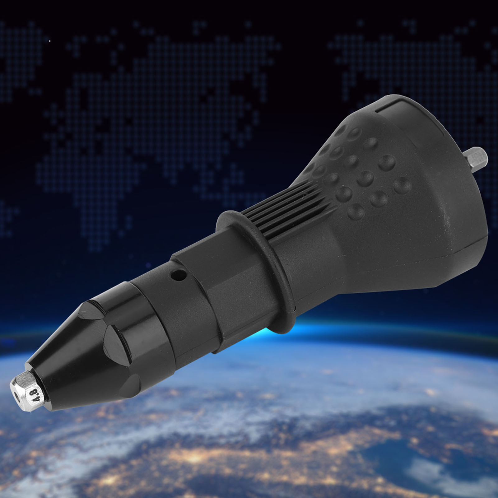 Adapter Für Elektrische Nietmutternpistole, Nietmuttern-werkzeugset Für Bohrmaschinen, Schwarz