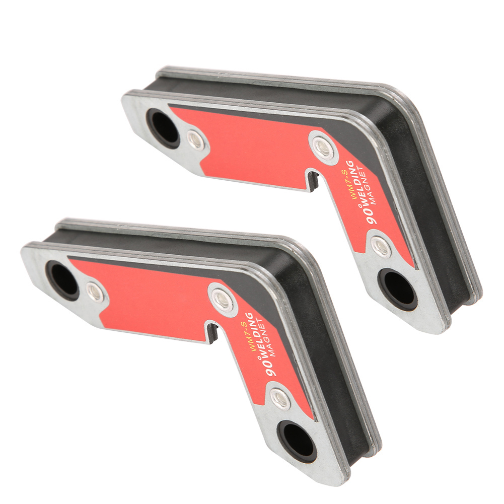 2 Magnetische Schweißklemmen Für Den Innen- Und Außenbereich, Magnethalter, Spannvorrichtung Zum Schweißen, 30/60/90 Grad