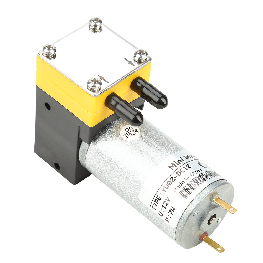 12 V 0,4–1 L/min Elektrischer Gleichstrommotor, Mikromembran-vakuumpumpe, Selbstansaugend