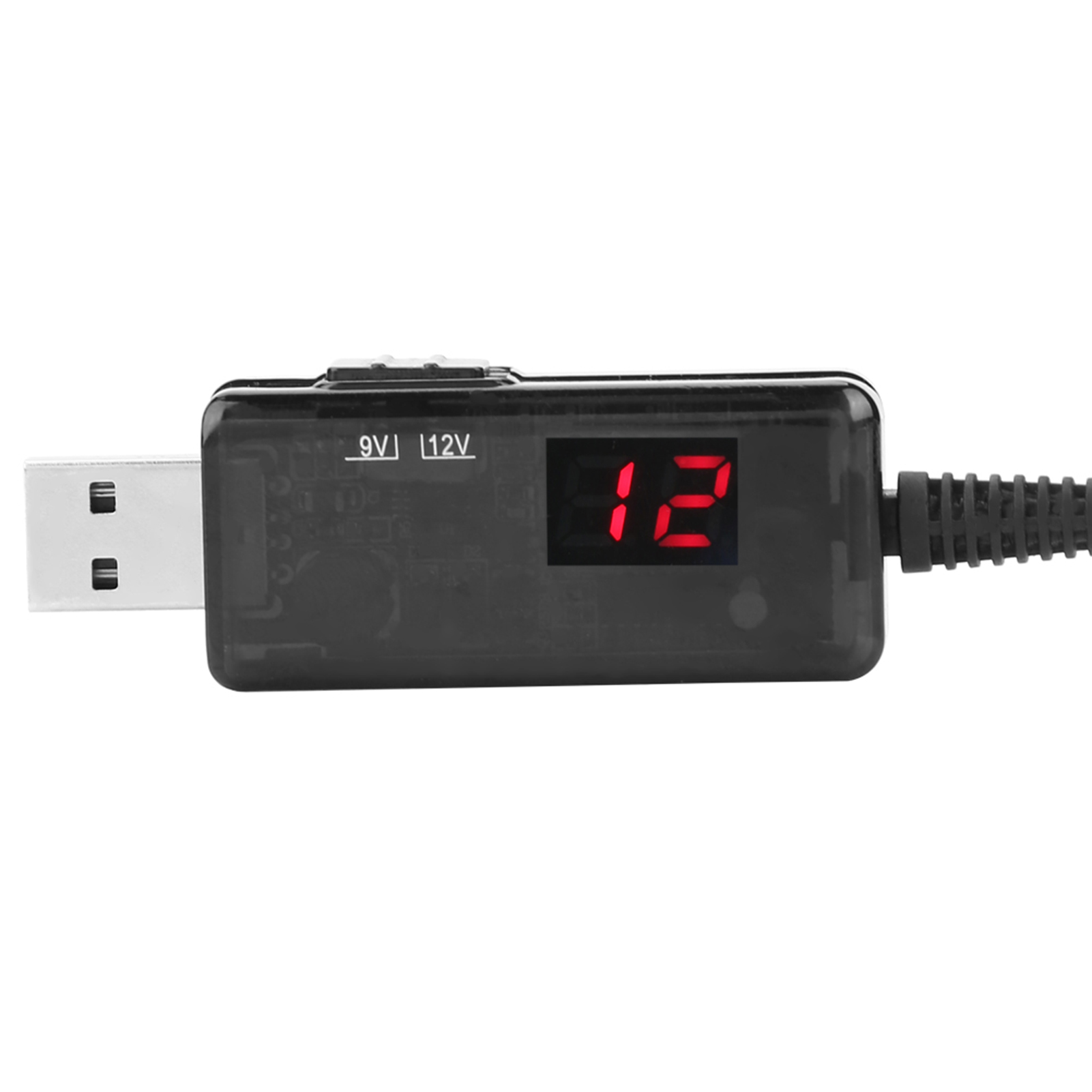 Usb-dc-boost-kabel-router-spannungswandler Mit Display (9v/12v)