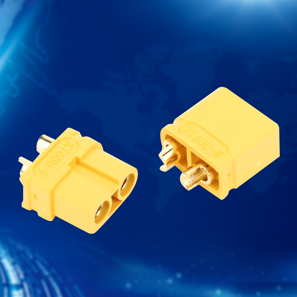 10 Paar Xt60u-stecker/buchsen, Vergoldetes Messing, Hochstrom, Für Rc-modellflugzeuge