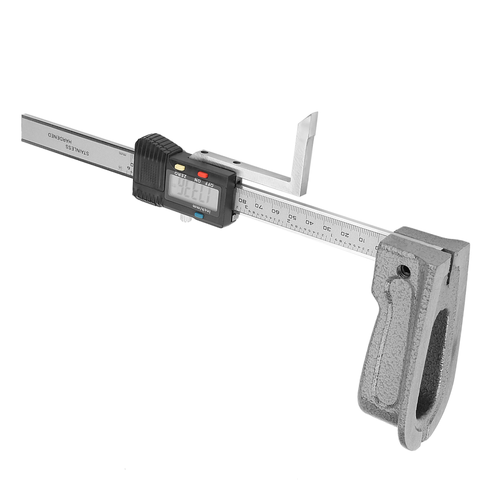 Digitales Präzisions-höhen-/tiefenmessgerät (0–150 Mm) Mit Edelstahlfuß