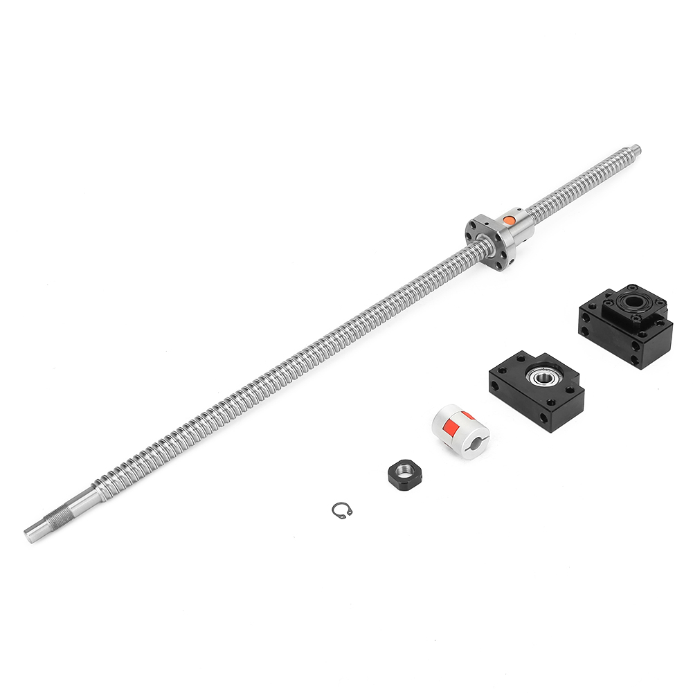 Sfu1605 Kugelgewindetrieb 600 Mm Mit Bk12 Bf12 Endstützen Und 6,35x10 Mm Kupplung