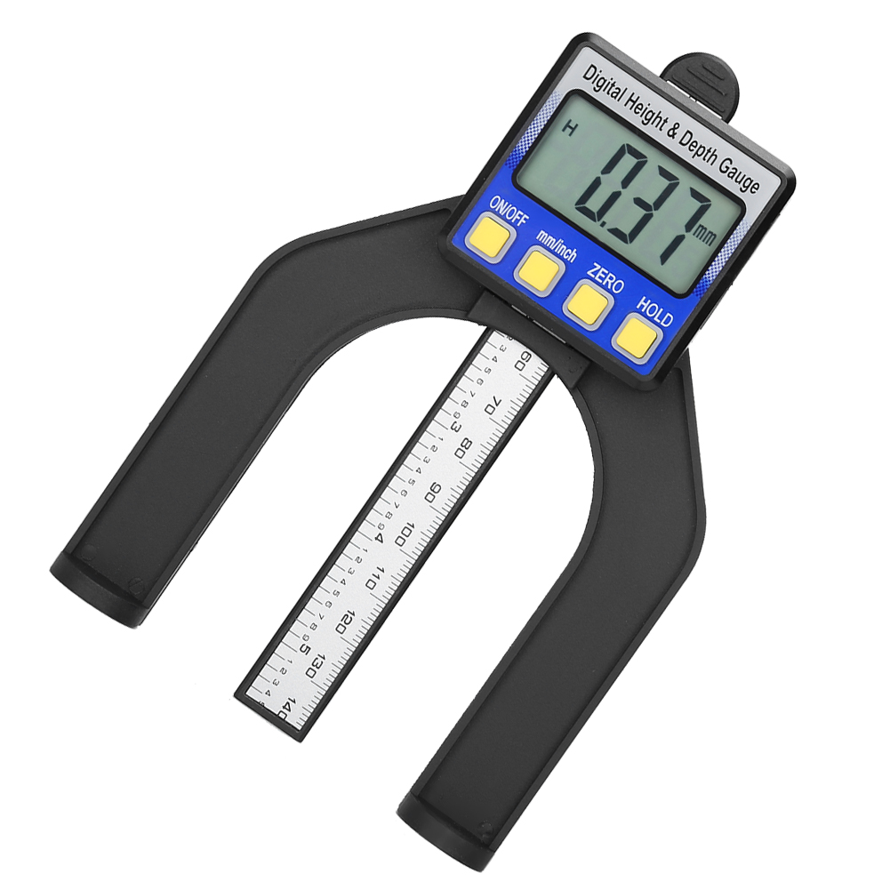 Digitales Präzisions-höhen-/tiefenmessgerät (0–80 Mm) Mit Magnetfuß