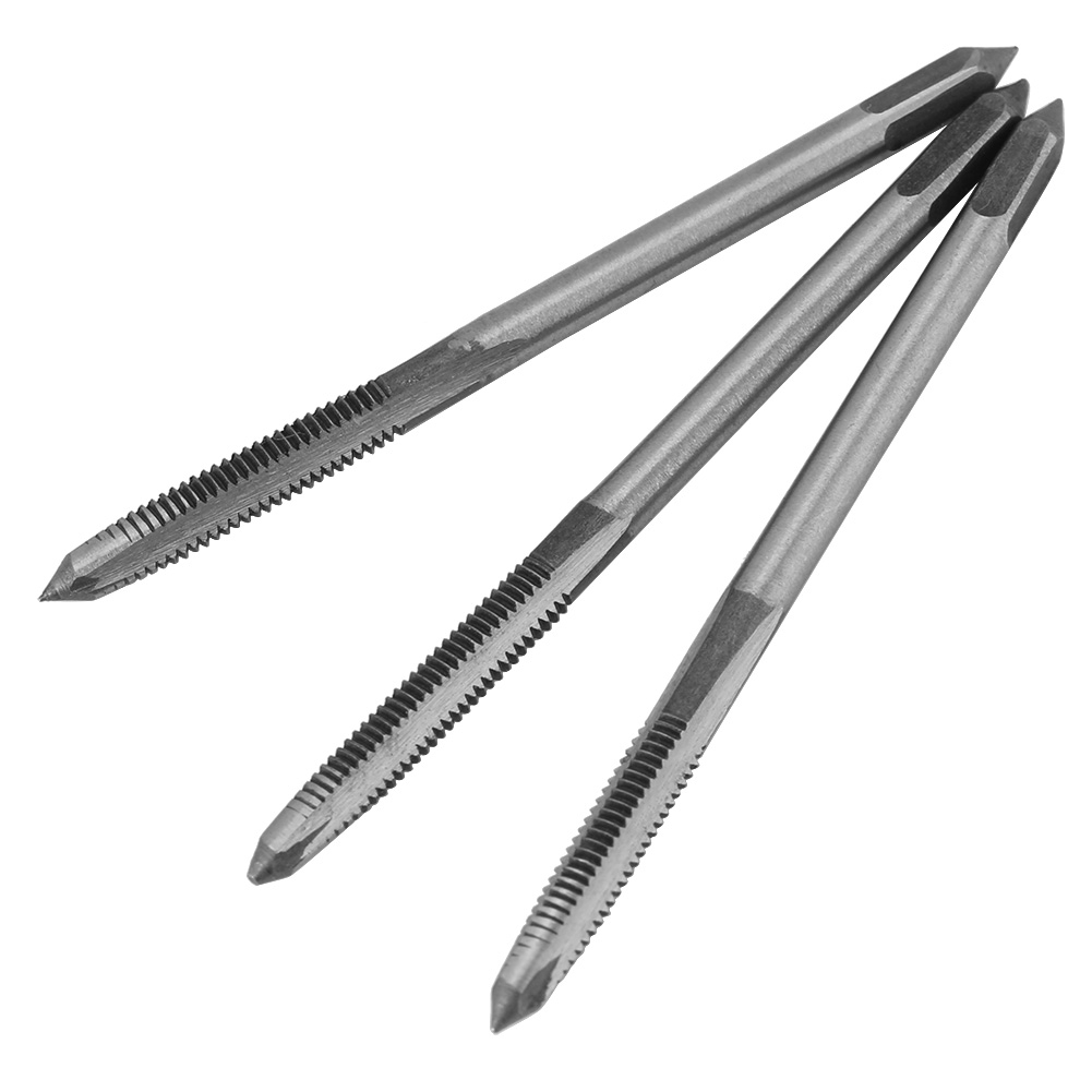 3-teiliges Set M3/m4/m5 Wälzlagerstahl-handgewindebohrer (m5)