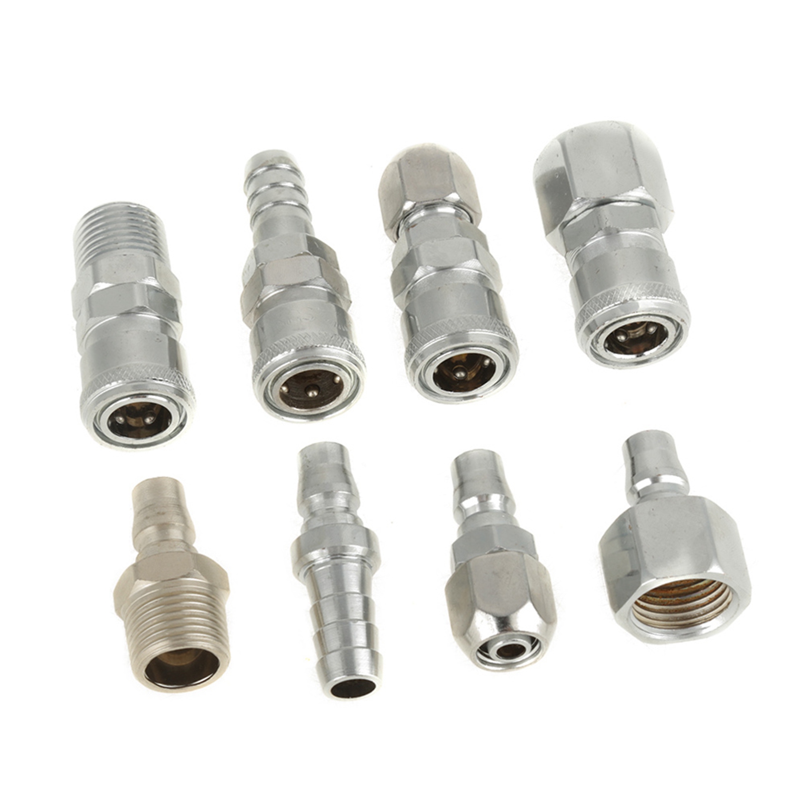 8-teiliges Set Bsp 1/2"-schnellkupplungen Für Druckluftschläuche