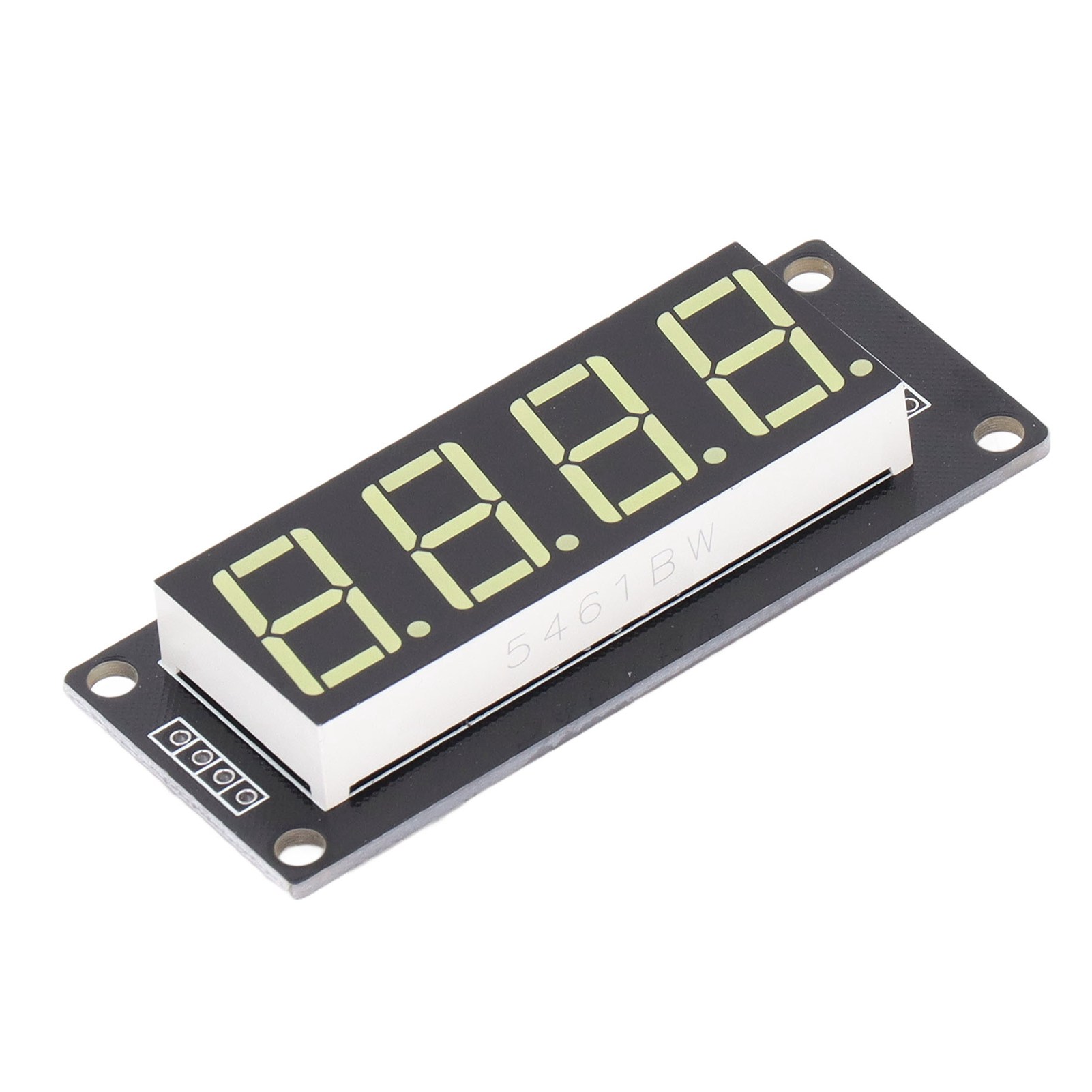4-segment-led-anzeigemodul, 4-bit, 7-segment, Pcb-uhrmodul, 0,56 Zoll, Mra172c, Weiß