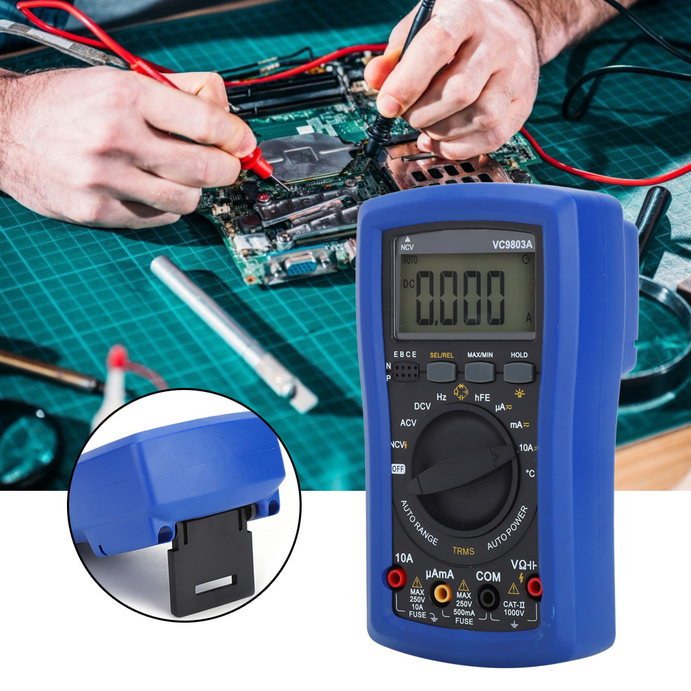 Vc9803a Digitales Multimeter Mit Automatischer Bereichswahl Und Effektivwertmessung Für Wechsel- Und Gleichspannungs-/strommessung