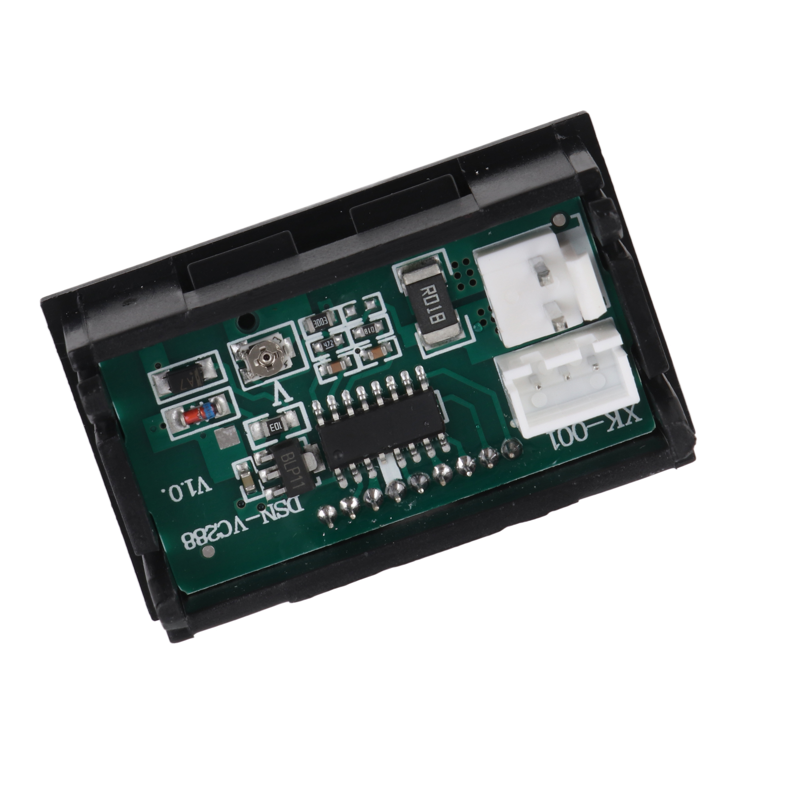 Digitales Strommessgerät Mit Dualer Led-anzeige (rot Und Blau), Digitalem Voltmeter Und Amperemeter (dc 0-100 V, 10 A).