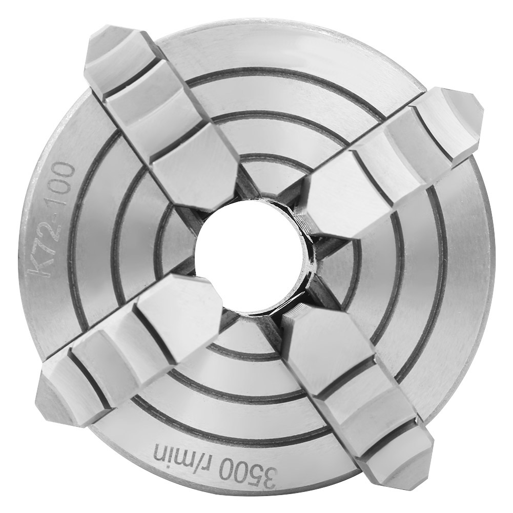 4-zoll-sanou-k72-100-vierbackenfutter Mit Unabhängiger Schaltfunktion Für Metalldrehmaschinen – Drehmaschinenzubehör