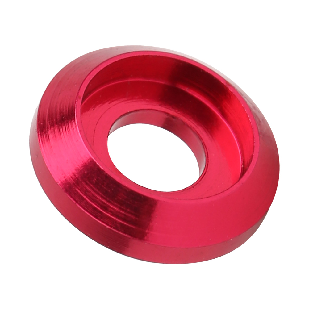 20 Stück Unterlegscheiben Aus Aluminiumlegierung 6061 Für M3-sechskantschrauben, Rosa