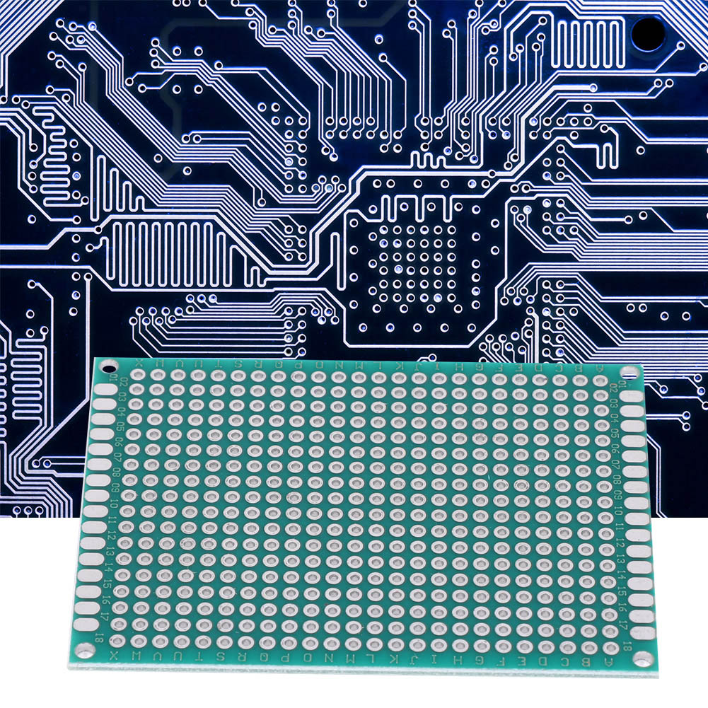 10 Stück 5x7 Cm Doppelseitige Prototypen-leiterplatten, Verzinnte Leiterplatten, Steckbretter
