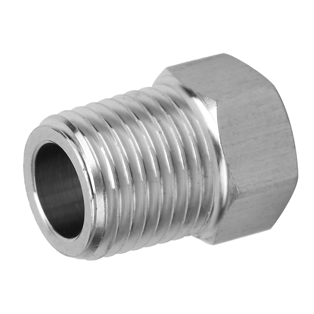 2 Bsp-gewindeadapter (innen-/außengewinde) Für Rohrverschraubungen, Reduzierstücke, Pneumatische Manometer, Wasserrohranschlüsse 1/2"-1/4