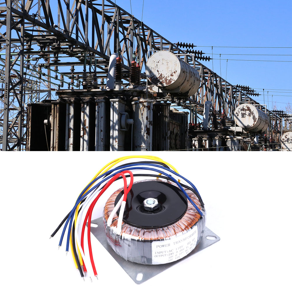 Ac 110v - Dual Ac 12v 28v Single 12v Ring Transformator Für Vorverstärker-bandplatine 200w (ac 110v - Dual Ac 12v)