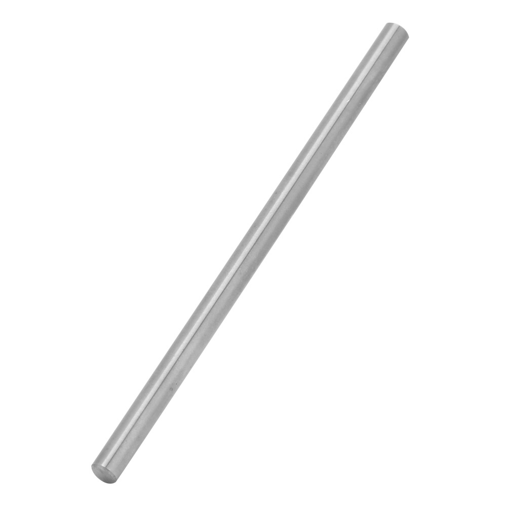 Rundstab Aus Massivem Wolframstahl, Silberfarben, Durchmesser 5 Mm, Länge 100 Mm