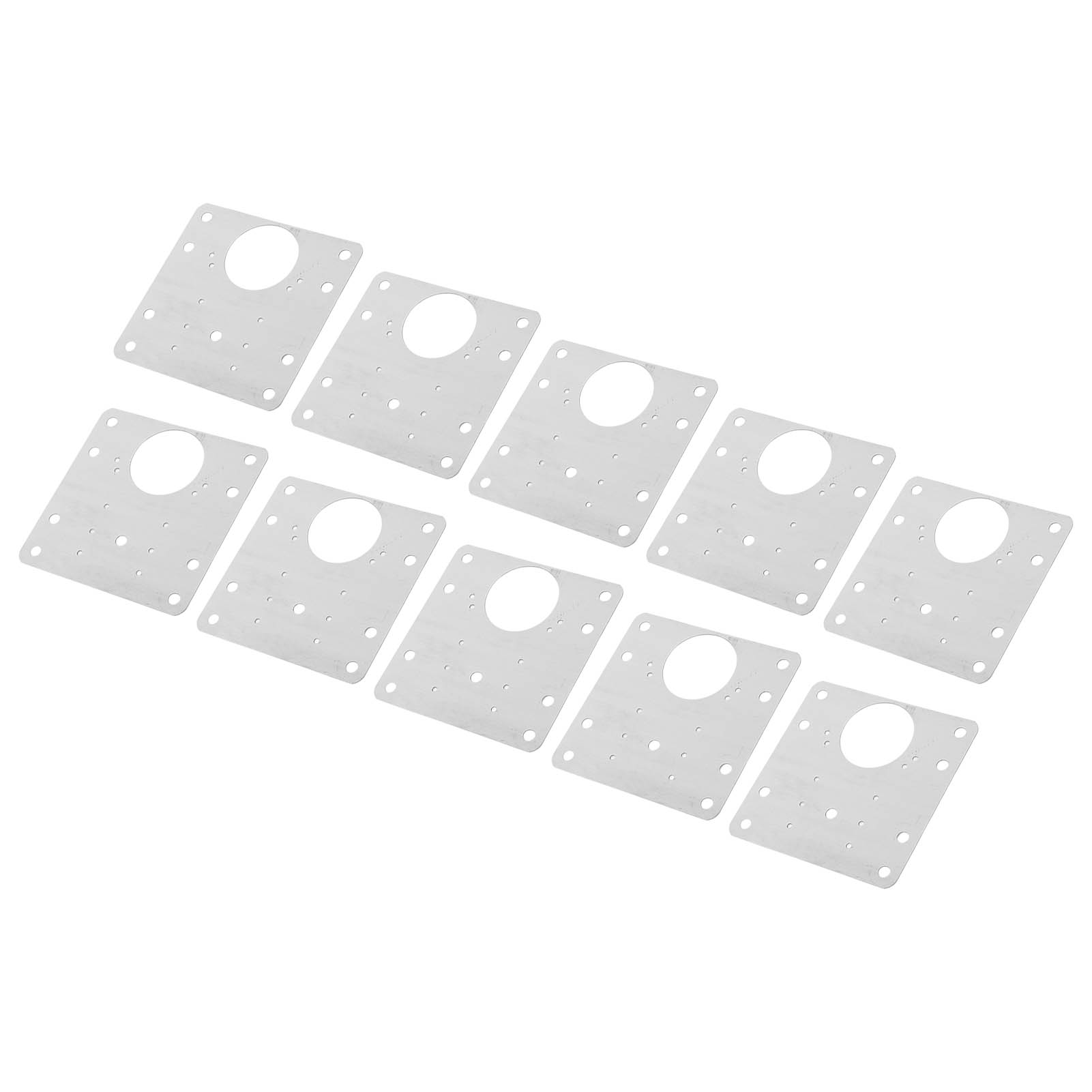 30 Reparaturplatten Für Schranktüren, Scharniere, Montageplatten 9x9 Cm, Edelstahl-scharnierreparaturplatte