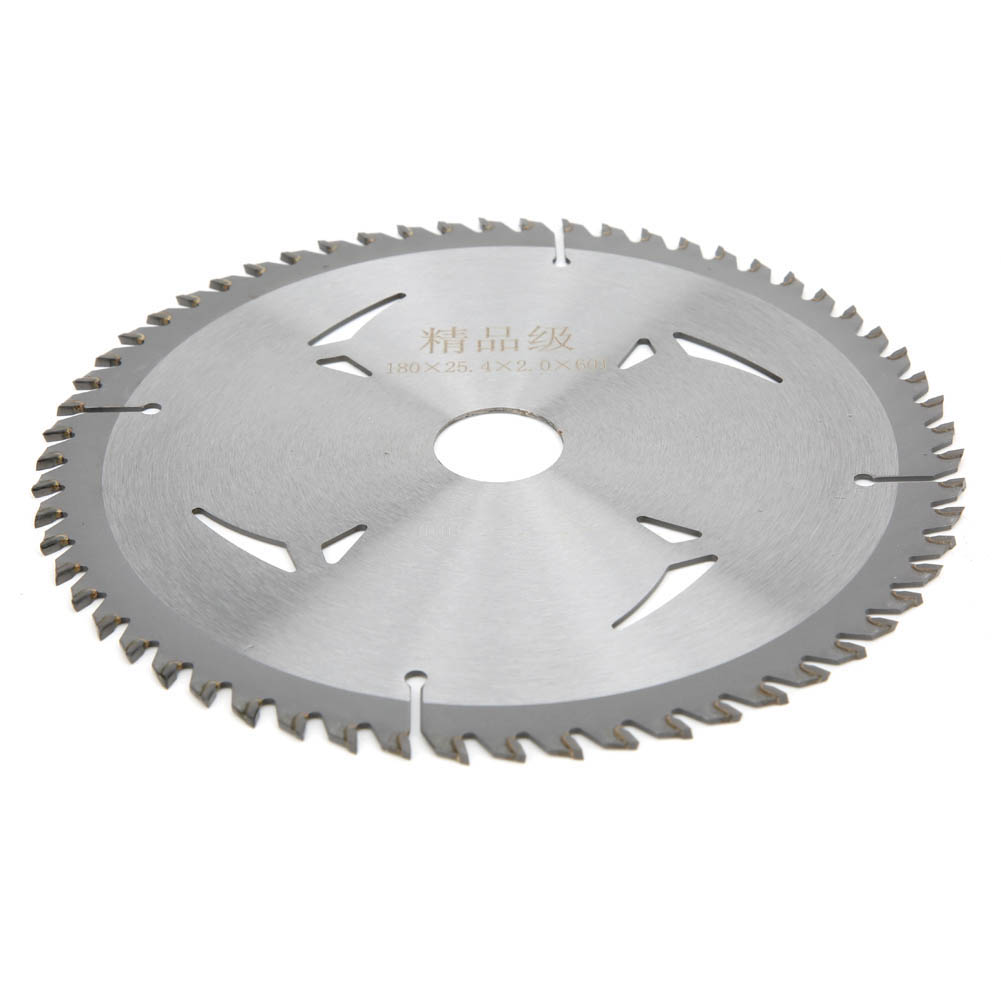 Sägeblatt 60t, Hochwertige Hartmetall-holzsäge, Winkelschleiferzubehör, 180 X 25,4 X 2,0 Mm